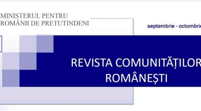 „Revista Comunităţilor Româneşti”, un proiect care va sprijini mediul asociativ românesc din străinătate