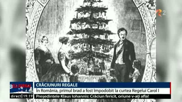VIDEO. Crăciun regal. În România, primul brad a fost împodobit la curtea Regelui Carol I