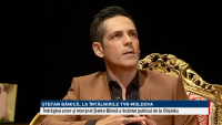 VIDEO. Îndrăgitul actor şi interpret Ştefan Bănică a încântat publicul de la Chişinău