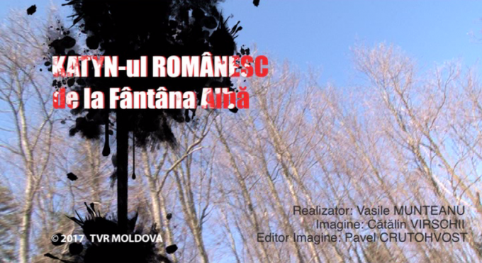 VIDEO. „Katyn-ul românesc de la Fântâna Albă”, un documentar marca TVR MOLDOVA