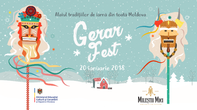 Gerar Fest, festivalul tradiţiilor de iarnă la Mileştii Mici