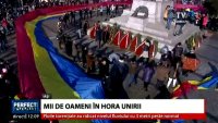 VIDEO. Ziua Unirii Principatelor Române, celebrată la Iaşi. Mii de oameni s-au prins în Hora Unirii