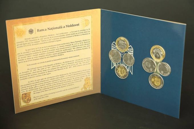 Banca Naţională va scoate în vânzare seturi de monede de 1, 2, 5 şi 10 lei