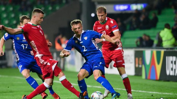 Fotbal: Meciul Republica Moldova - Belarus, astăzi pe stadionul Dinamo din Minsk
