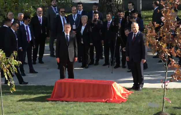 VIDEO. Inaugurarea clădirii Preşedinţiei Republicii Moldova de către preşedintele turc Recep Tayyip Erdoğan