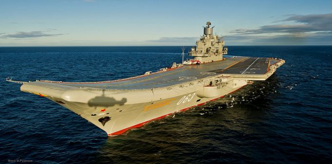 Singurul portavion al Rusiei, avariat în cursul lucrărilor de reparaţii