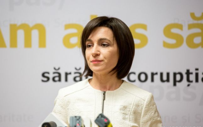 Maia Sandu anunţă că va candida pe o circumscripţie electorală