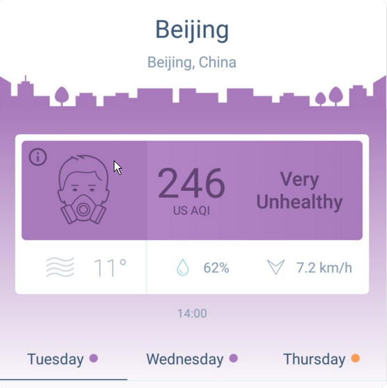 Cod galben de poluare a aerului la Beijing. Măsuri de urgenţă luate de autorităţile din China