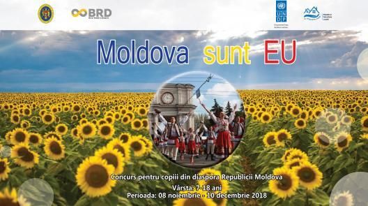 Moldova sunt EU - Concurs pentru copiii din diaspora. Detalii