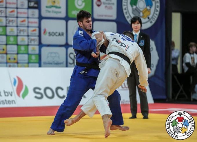 Medalie de bronz pentru judocanul Victor Sterpu la Grand-Prixul de la Haga