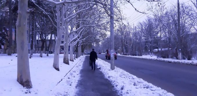 Va fi şi mai rece în următoarele zile în Republica Moldova