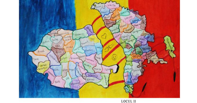 FOTO. „Centenarul Marii Uniri în viziunea copiilor”: picturile care au câştigat concursul