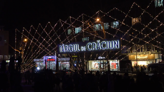 VIDEO. Inaugurarea Târgului de Crăciun de la Chişinău