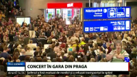 Concert cu colinde de Crăciun în Gara din Praga