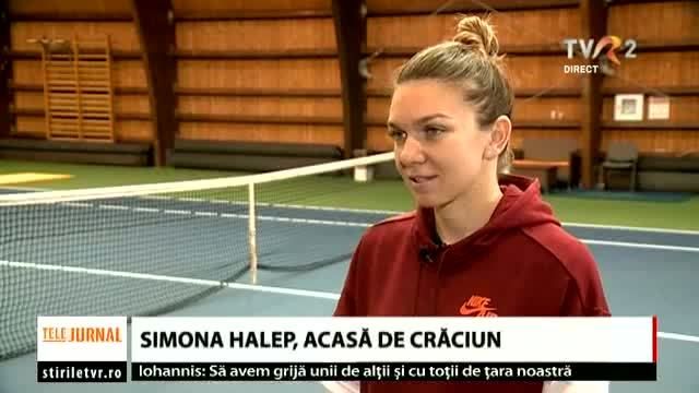 VIDEO. Simona Halep: Îndrăznesc să spun că mi-aş dori încă un an de Nr. 1, ceea ce este foarte greu. Jucătoarea de tenis petrece Crăciunul acasă, în familie