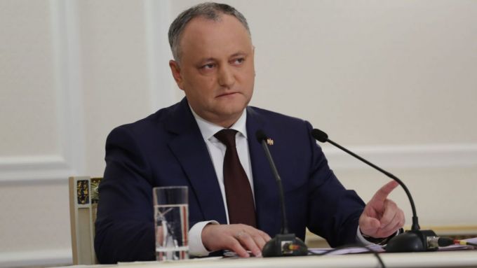 Igor Dodon ameninţă ca va bloca introducerea în Constituţie a amendamenteleor cu privire la integrarea europeană a Republicii Moldova