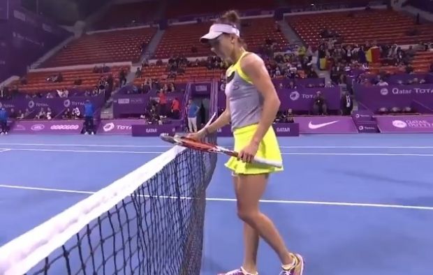 Mihaela Buzărnescu, în optimi la Doha, după o victorie uriaşă în faţa Jelenei Ostapenko, locul 6 WTA