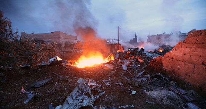Pilotul rus doborât în Siria s-a sinucis cu o grenadă pentru a nu fi capturat