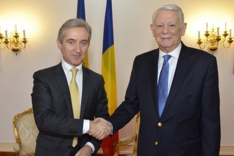 Vicepremierul de la Chişinău, Iurie Leancă, şi ministrul de Externe de la Bucureşti, Teodor Meleşcanu, la Punctul pe AZi