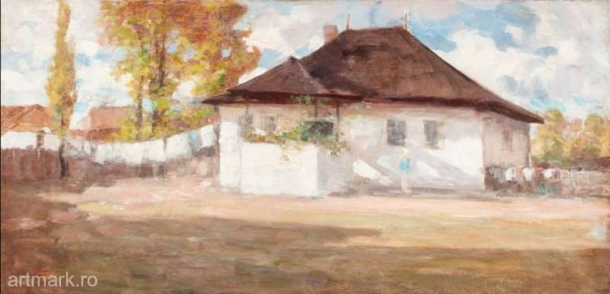 Tabloul ''Casa pictorului de la Câmpina'', de Nicolae Grigorescu, adjudecat la 75.000 de euro