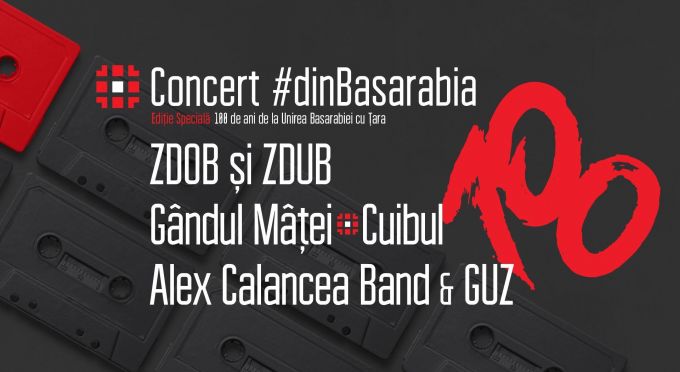 Concert #dinBasarabia, dedicat Centenarului, la Bucureşti