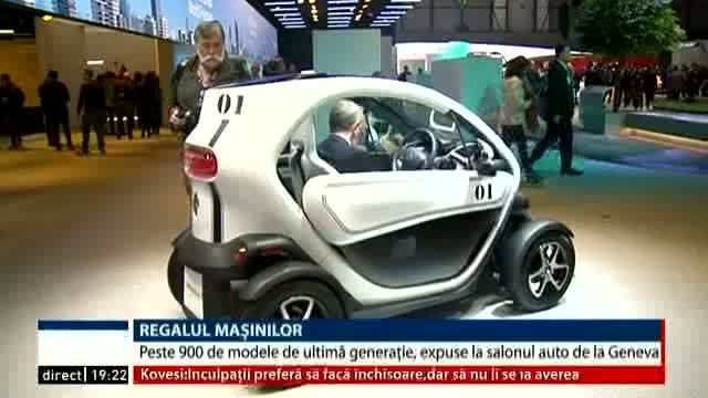 VIDEO. EXCLUSIV Maşinile care se conduc singure şi autoturismele electrice, vedetele Salonului Internaţional de la Geneva. Perspective imediate