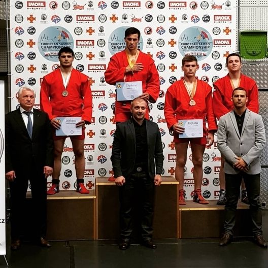 Aur, argint şi bronz pentru Republica Moldova la Campionatul European de Sambo