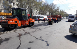 Trafic rutier suspendat pe mai multe străzi din Chişinău