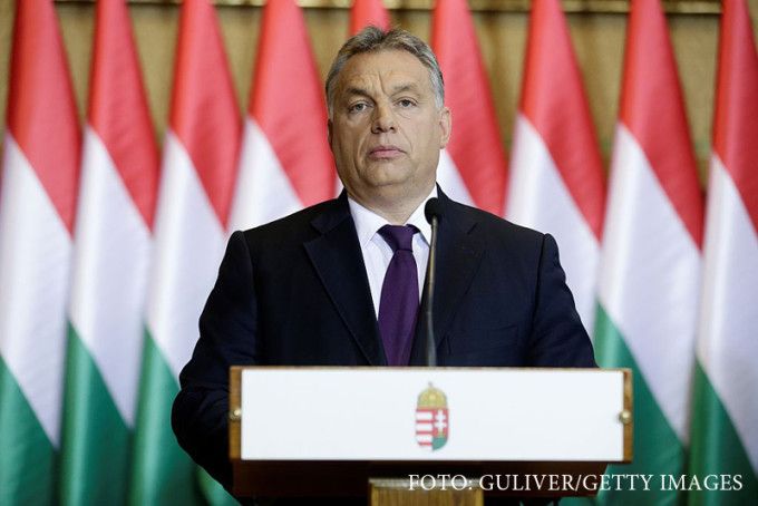 Premierul Ungariei, Viktor Orban proclamă victoria Fidesz