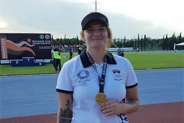Atleta din Republica Moldova, Alexandra Emilianov, a devenit dublă campioană balcanică
