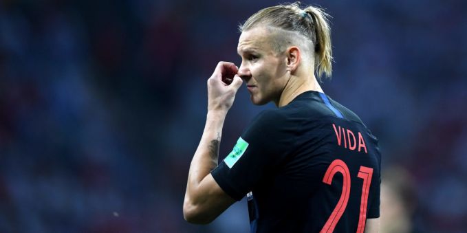 Fotbal - CM 2018: Spectatorii l-au huiduit pe croatul Vida în meciul cu Anglia