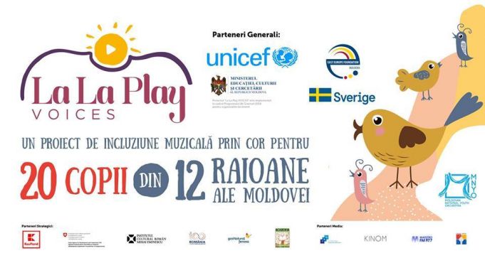 20 de adolescenţi din 12 raioane ale Republicii Moldova vor evolua la Sala cu Orgă