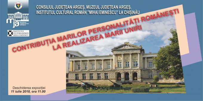 ICR la Chişinău inaugurează expoziţia „Contribuţia marilor personalităţi româneşti la realizarea Marii Uniri”