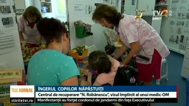 VIDEO. #eusuntromania Îngerul copiilor năpăstuiţi. Centrul de recuperare "N. Robănescu", visul împlinit al unui medic-OM: Liliana Pădure