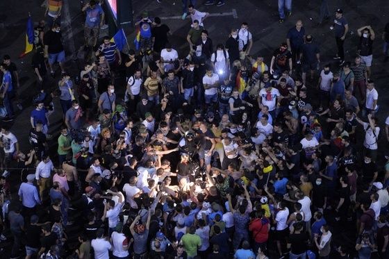 Un nou bilanţ după protestele din România. 452 de persoane au avut nevoie de ajutor medical