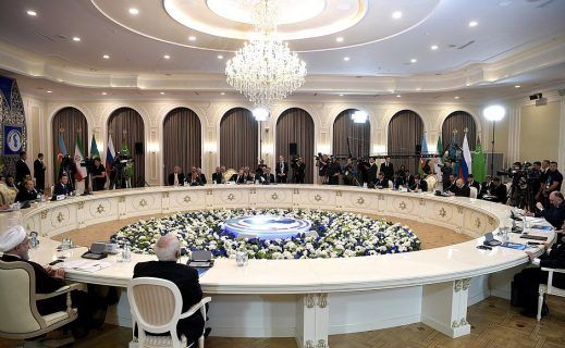 Rusia, Kazahstan,Turkmenistan, Azerbaidjan şi Iran au semnat o convenţie privind statutul Mării Caspice