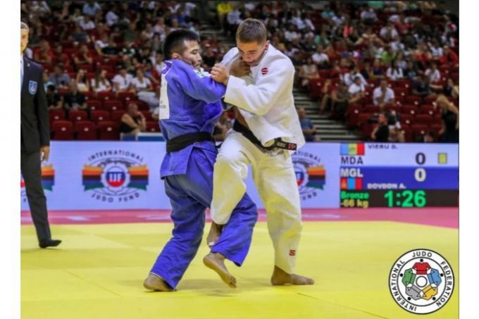 Judocanul Denis Vieru din R. Moldova a cucerit bronzul la turneul Grand Prix de la Budapesta