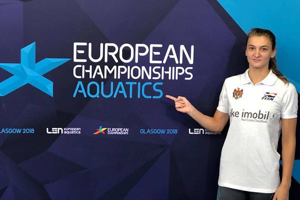 Înotătoarea Tatiana Chişca din R. Moldova a ocupat locul 13 la Europenele din Scoţia