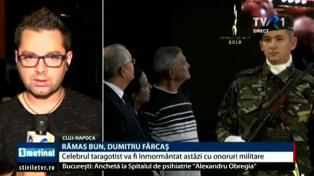 VIDEO. Dumitru Fărcaş este înmormântat azi cu onoruri militare