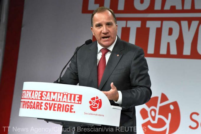 Alegeri în Suedia: Prim-ministrul Stefan Lofven cheamă opoziţia la dialog în absenţa unei majorităţi