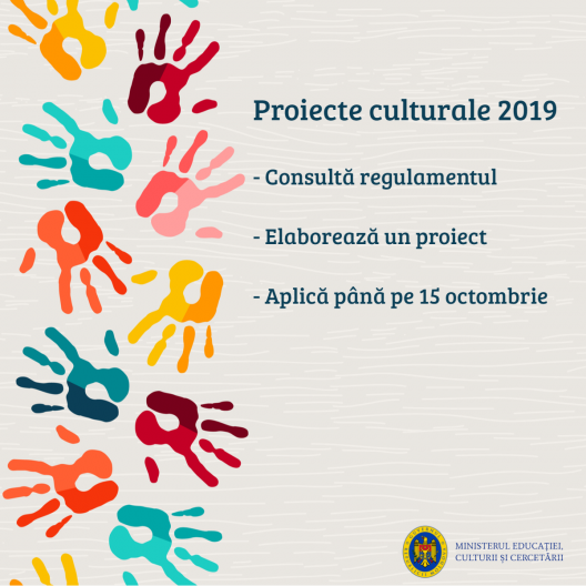 Se caută proiecte culturale pentru anul 2019 care urmează a fi finanţate din bugetul de stat