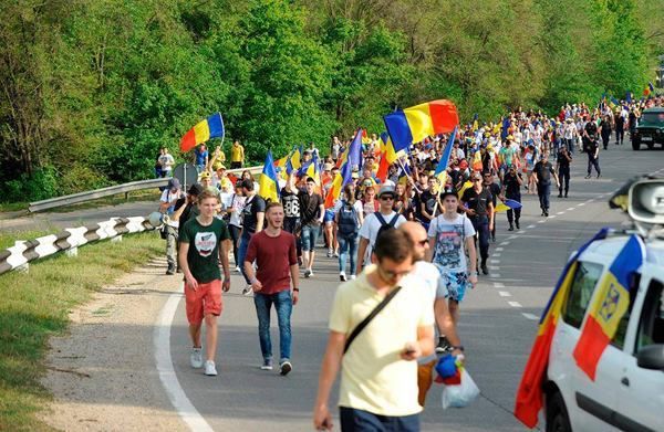 Un marş automobilistic unionist va avea loc duminică la Chişinău