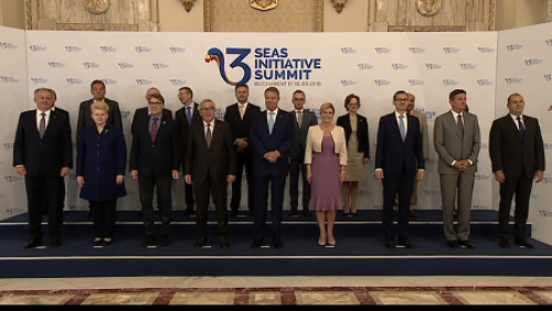 VIDEO. Summit istoric la Bucureşti. A doua zi a reuniunii "Iniţiativa celor Trei Mari"