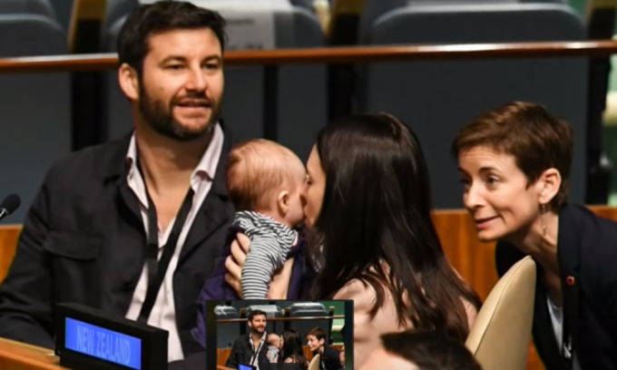 Premieră istorică la Adunarea Generală a ONU: Şefa guvernului neo-zeelandez, Jacinda Ardern, a venit cu bebeluşul în hemiciclu