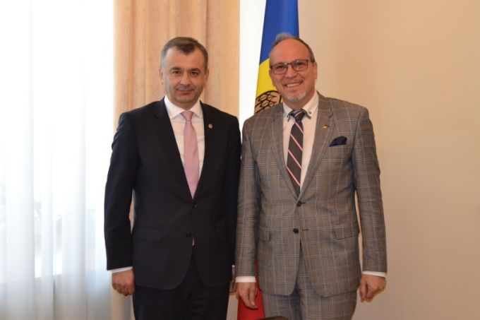 Ambasadorul României, Daniel Ioniţă, a avut o întrevedere cu ministrul finanţelor Ion Chicu