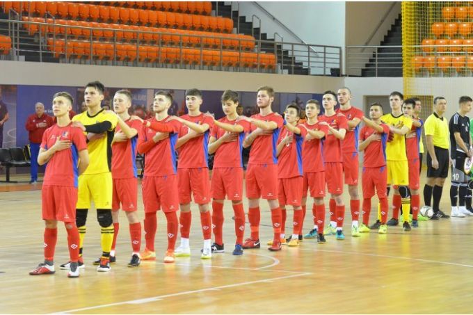 Echipa naţională de futsal U-19 din R. Moldova a susţinut două meciuri amicale