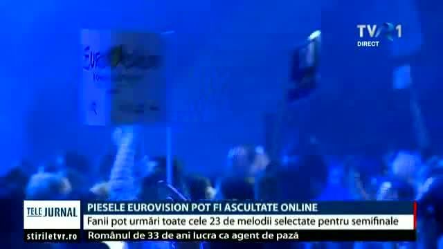 VIDEO. Melodiile semifinaliste Eurovision România sunt online, pe canalul oficial YouTube al TVR