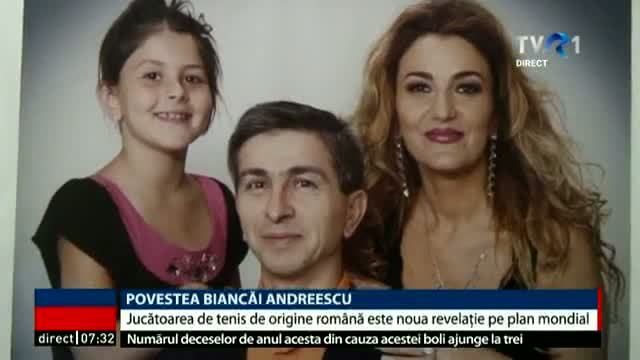 VIDEO. Povestea Biancăi Andreescu. Jucătoarea de tenis de origine română, noua revelaţie pe plan mondial