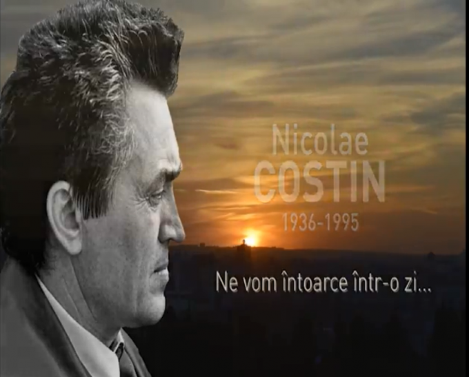 Filmul documentar, "Nicolae COSTIN - Apostol al Românismului", astăzi, de la ora 19:00, la TVR MOLDOVA