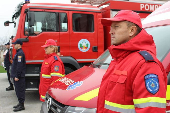 La Sănătăuca, Floreşti, a fost inaugurată o unitate de pompieri. De serviciile acesteia vor beneficia 12 localităţi